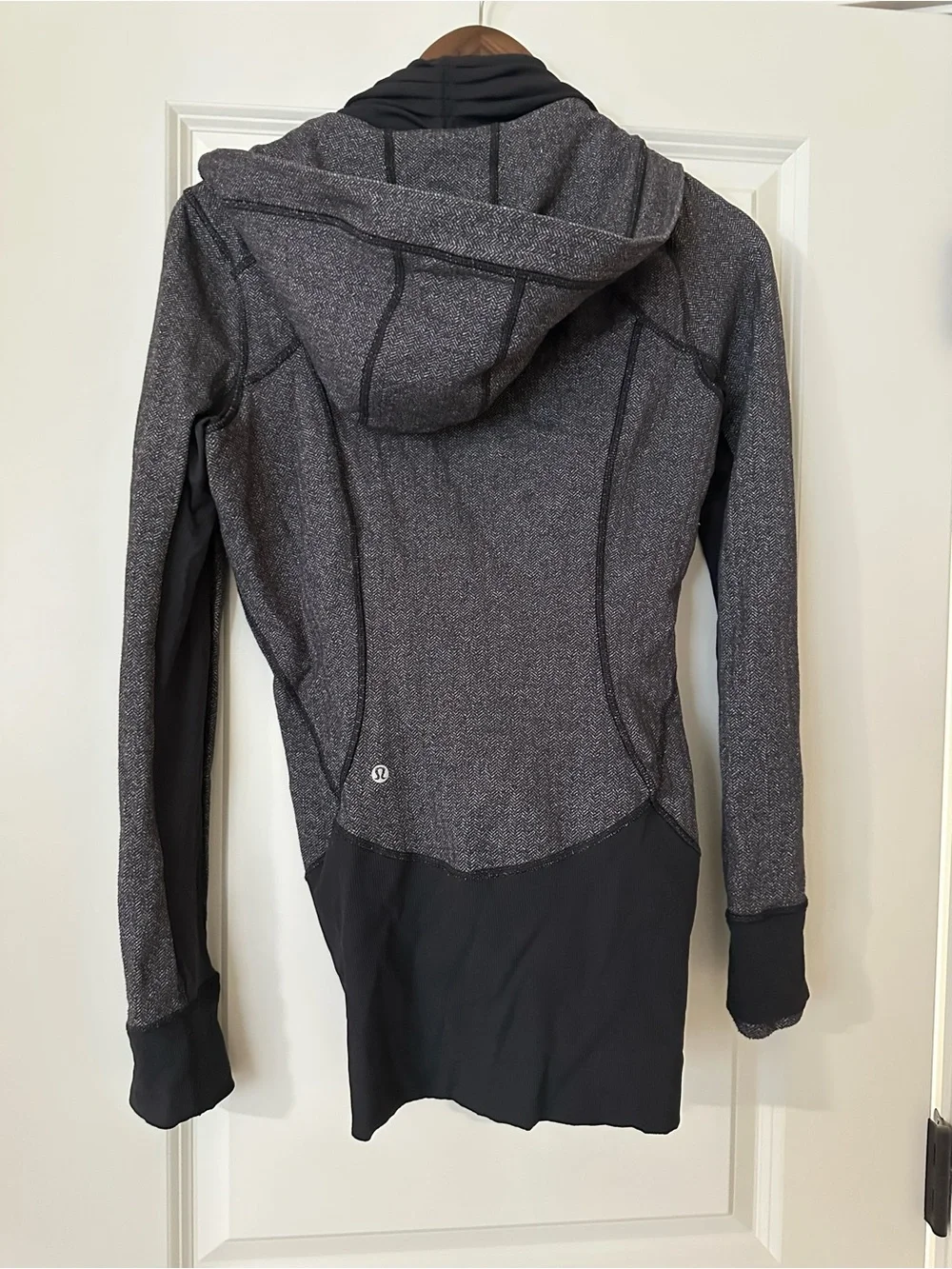 Lululemon Define Hooded Jacket in Heather Gray - Lightweight Zip Front